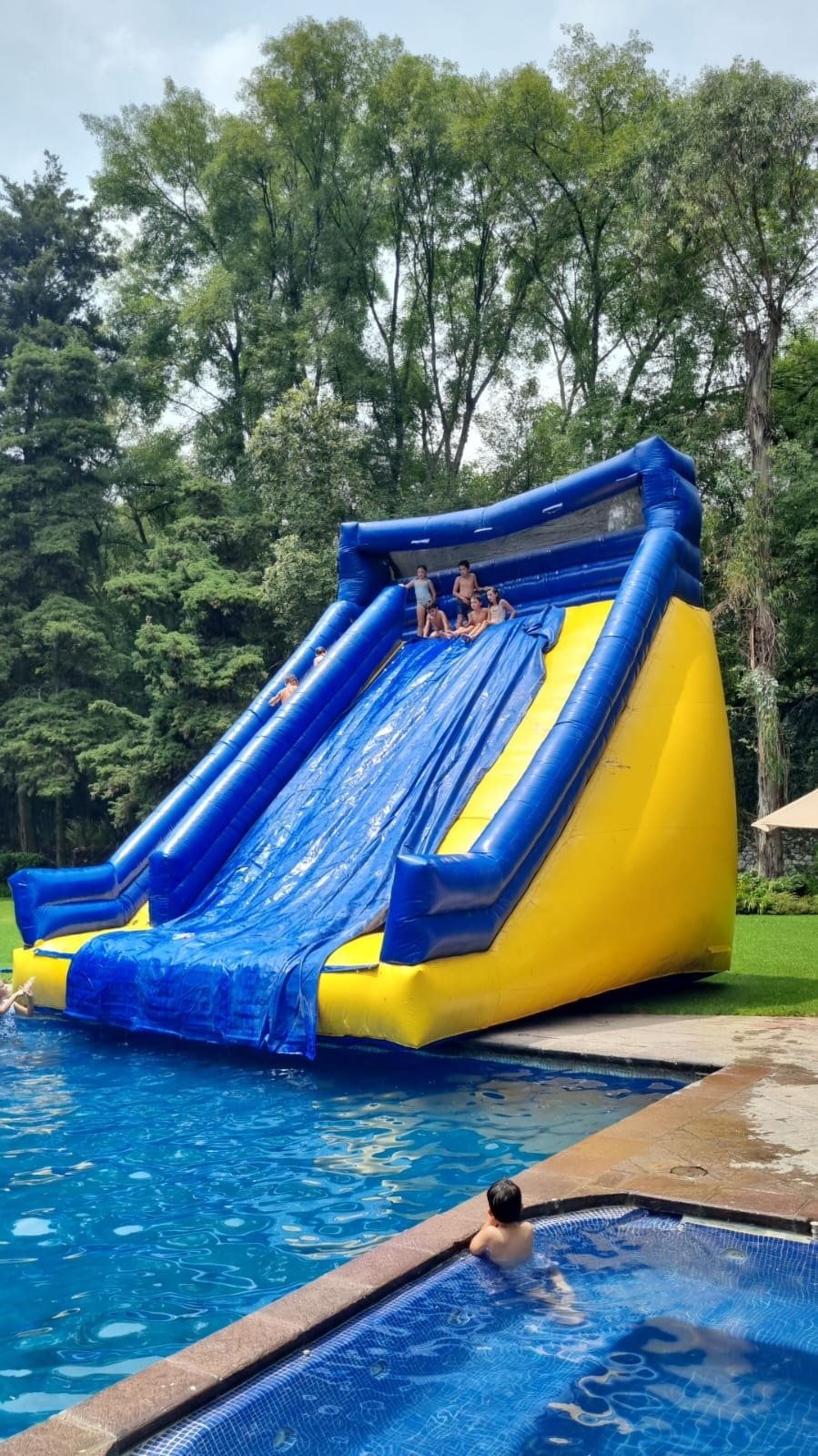 inflable rampa acuatica mediana